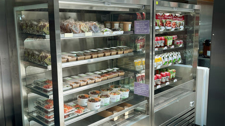 Cossiga MULTIDECK DTG range is featured at Korea Foods showcasing sushi in their busy London location! 