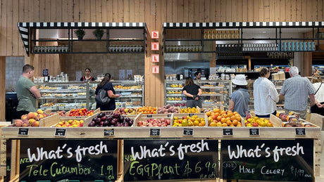 Farro's new food market, food-to-go, looks amazing in Cossiga NEXT GEN BTG cabinets