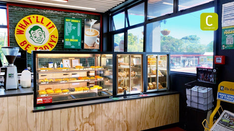 Cossiga are making food look great at Four Square, a chain of convenience stores in New Zealand.