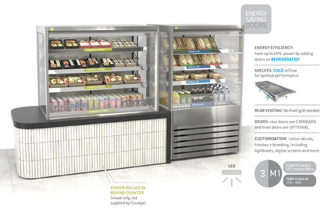 Multideck TTG food display cabinet